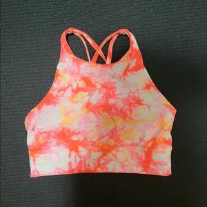Lululemon high neck energy bra
